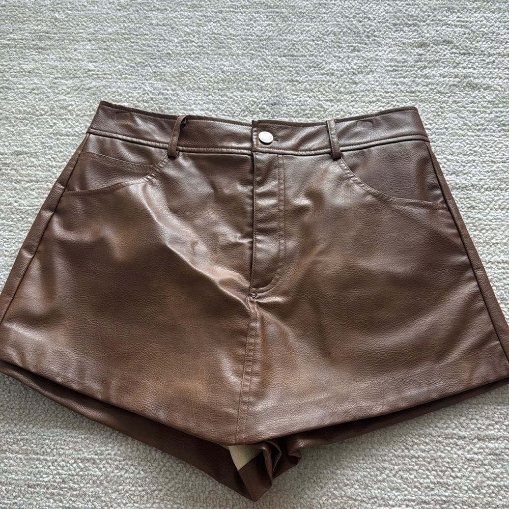 Zara Brown Skort size L